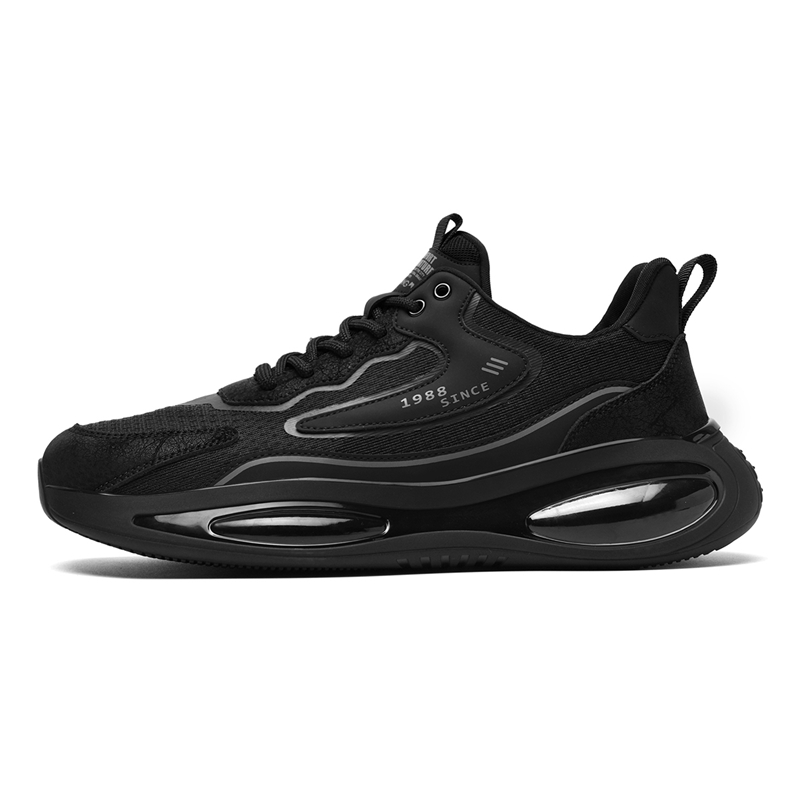 AOKANG Casual Shoes Men Low-Top Black Gray EU 44 - POIZON