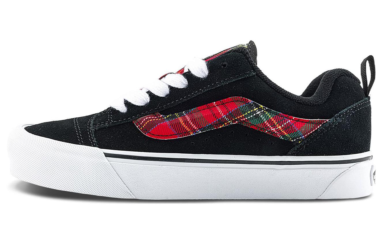 VANS★KNU SKOOL★兼用★RAVE PLAID BLACK/PLAID Knu-Skool Vans 'Rave Plaid Black' US M 6.5 - POIZON