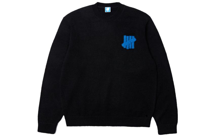 Undefeated 5 Strike Crewneck Sweater in orders black