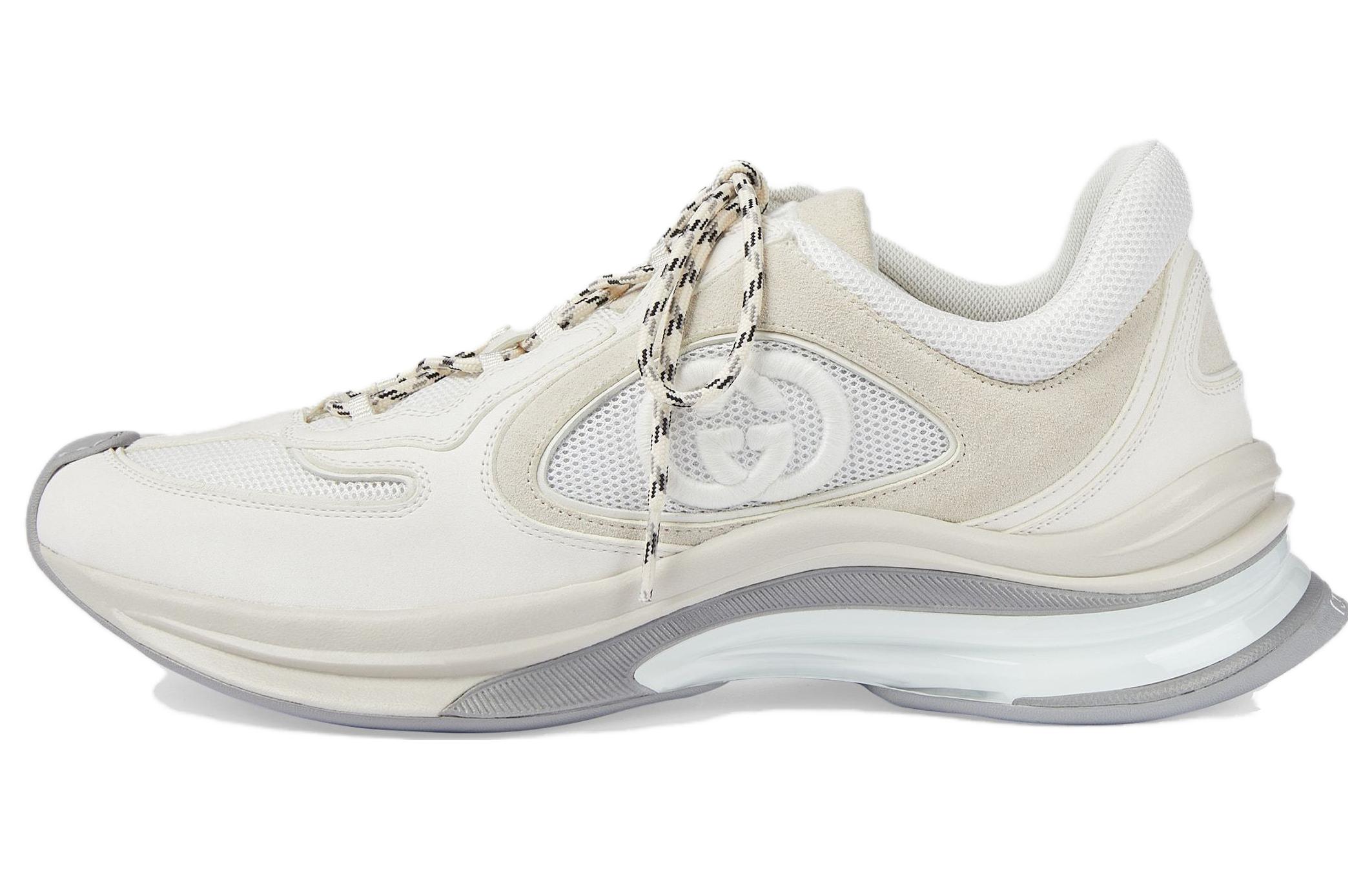 スニーカー Gucci White Suede And Fabric Sneakers Women's G75 sneaker in white suede | GUCCI® US