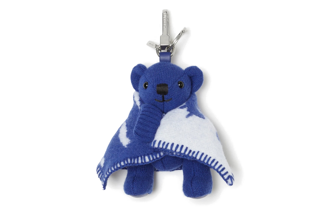 【関税&送料込み】Burberry Keychains Burberry Teddy Bear Charm Keychain - POIZON