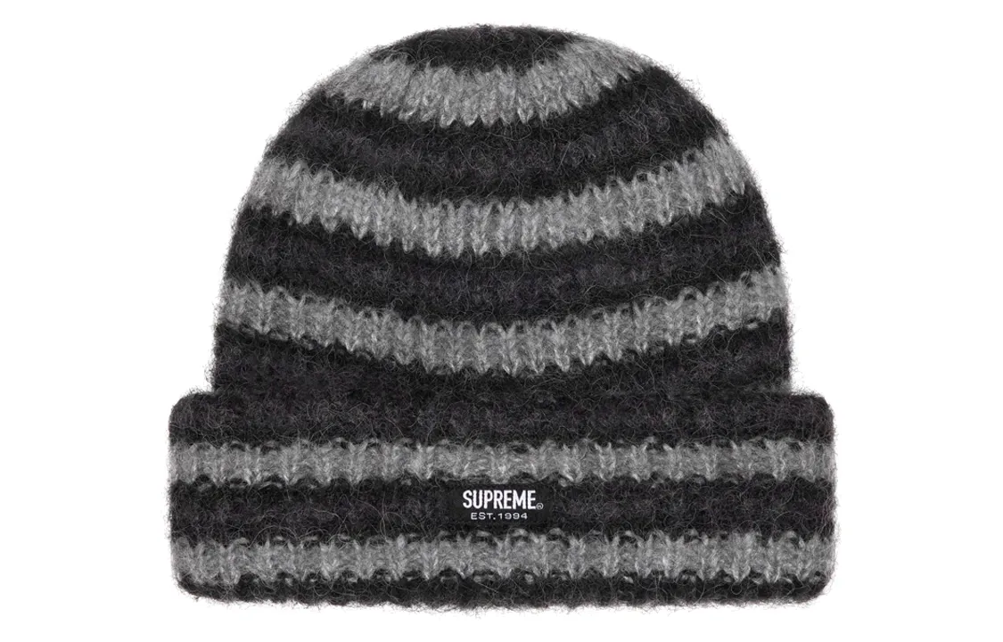 帽子 Supreme loose stripe beanie Supreme Loose Stripe Beanie (FW23) - $40