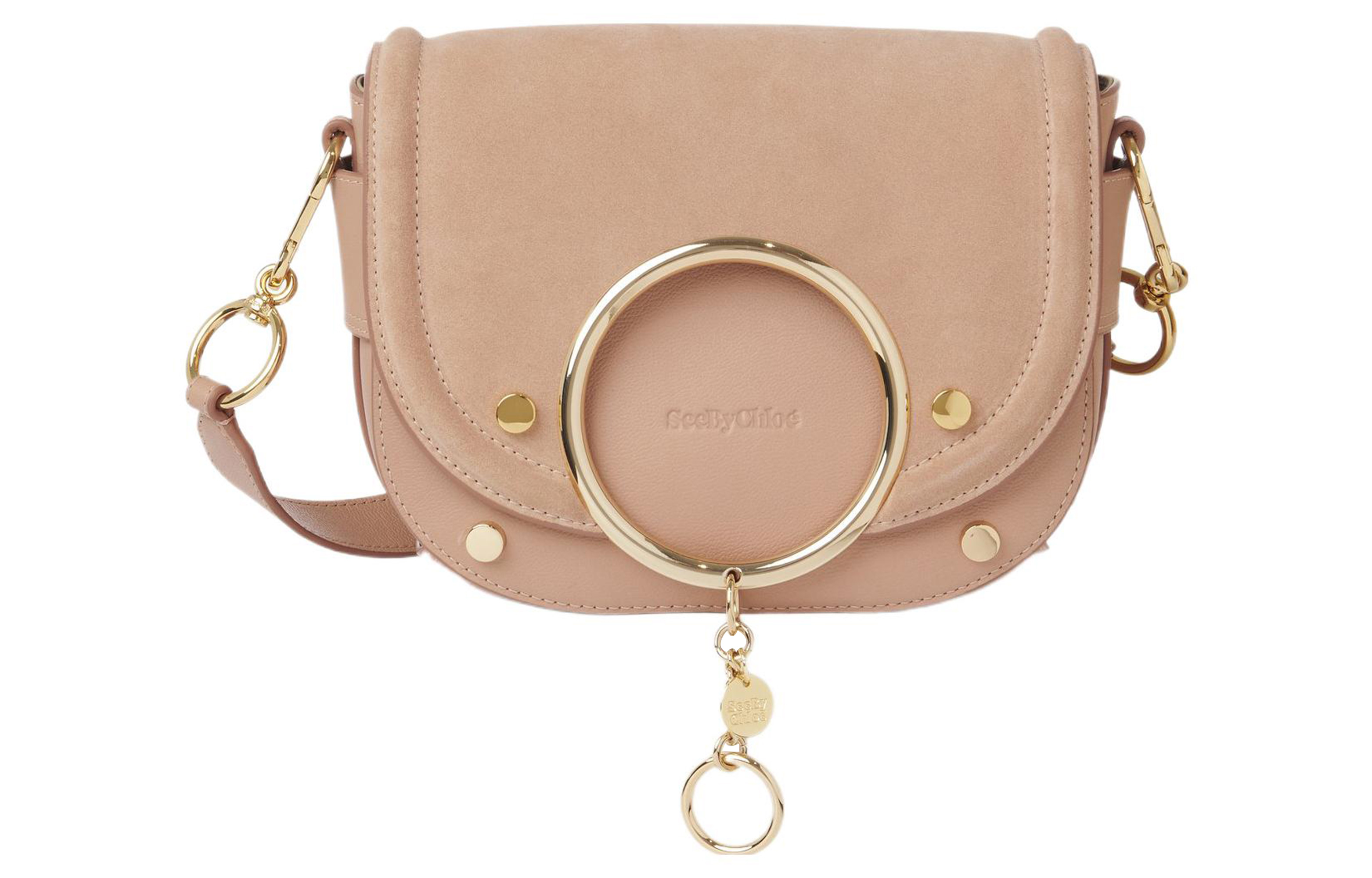 See By Chloe Mara Logo-Debossed Shoulder Bag - POIZON