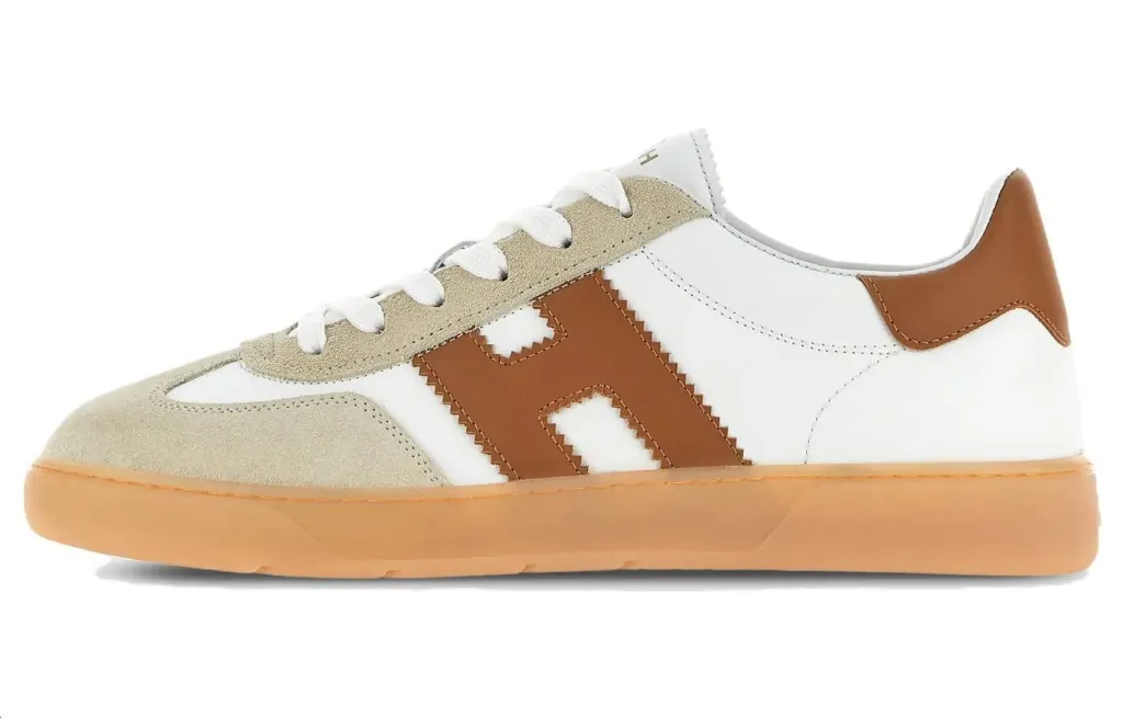【送料&関税込】Hogan Cool Leather Low-top Sneakers Sneakers Hogan Cool WHITE, GREY for Woman