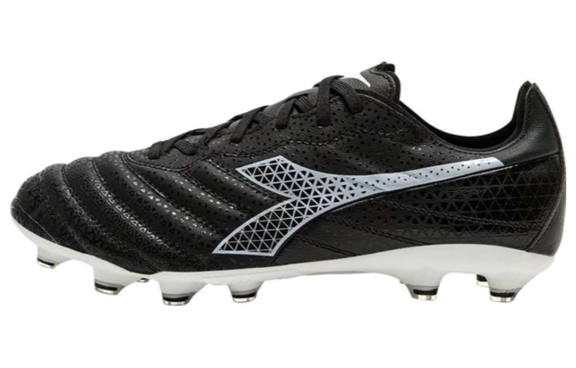 Chaussures De Foot Vintage Diadora DST Chromo FG - Crampons Cuir, Pointure US 7.5 - Occasion