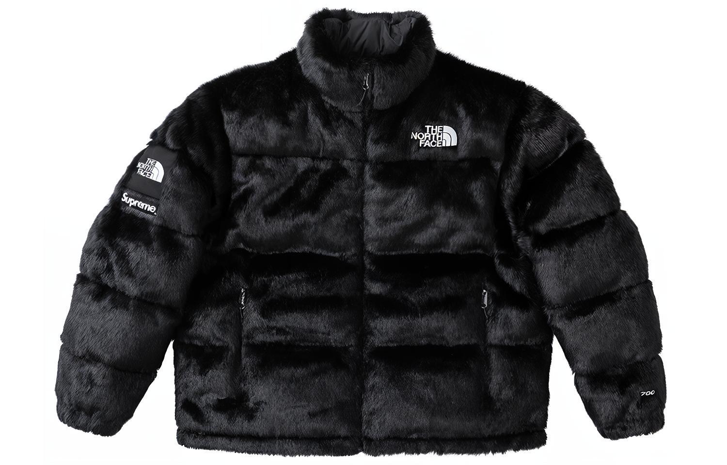 North face supreme black jacket best sale