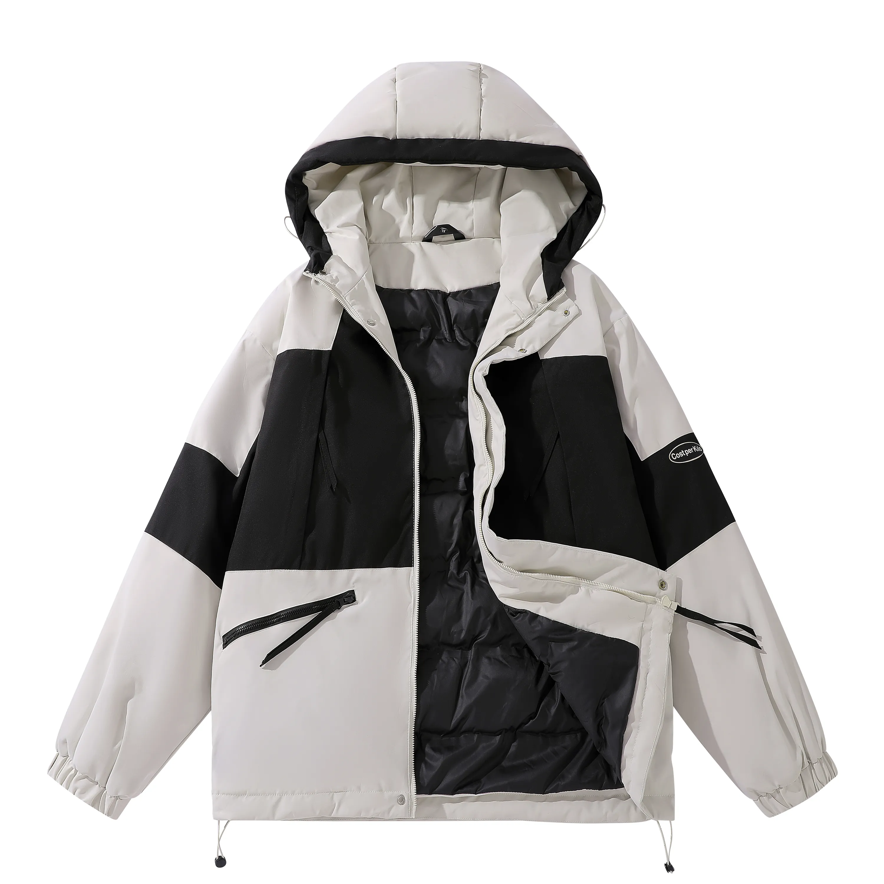 Cost Per Kilo Unisex Quilted Jacket - POIZON