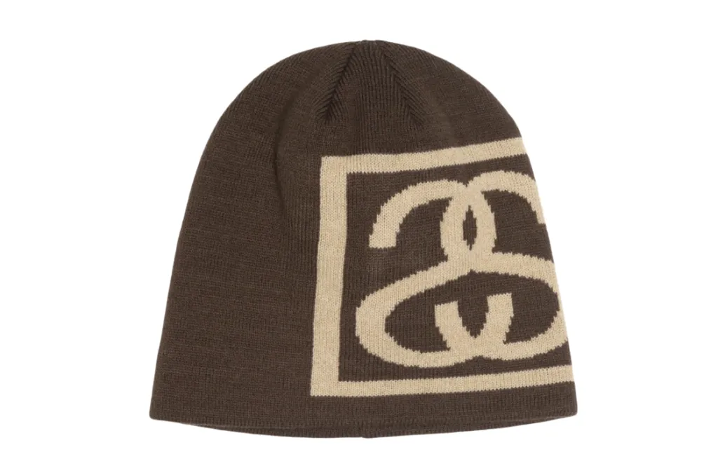 Skullcap Loose Knit Ss-Link in black – Stüssy Japan