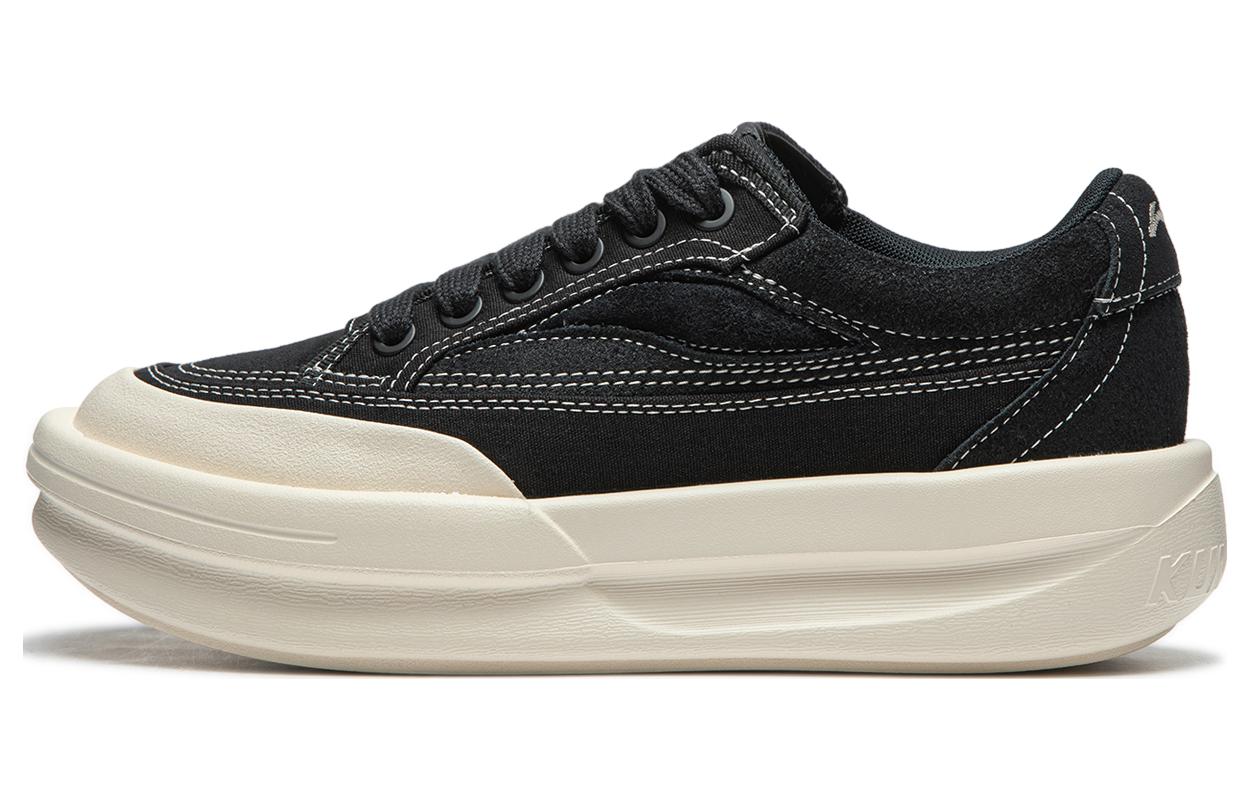 ぴっちょん LiNing Slip-Resistant Casual Shoes Unisex Black Black US M 6