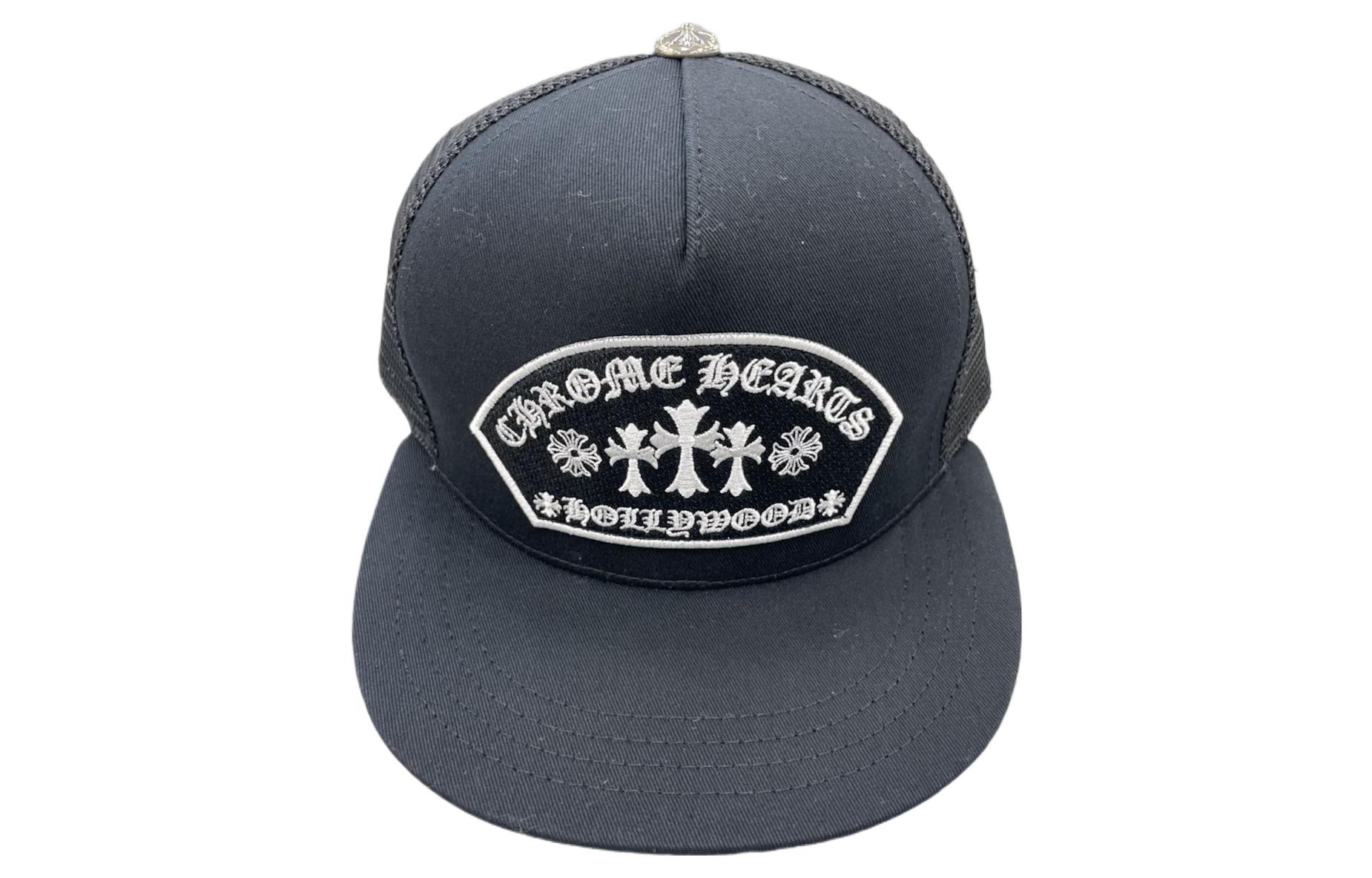 Chrome hearts CHロゴ　Tracker cap PINK Chrome Hearts CH Hollywood Trucker Hat Pink/White - US
