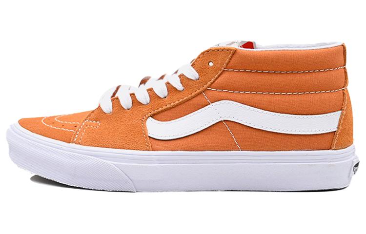 Vans Sk8 Mid Orange Unisex - POIZON