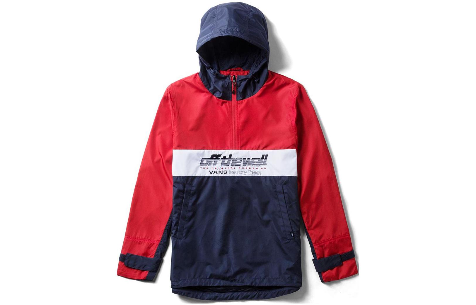 Red vans jacket on sale