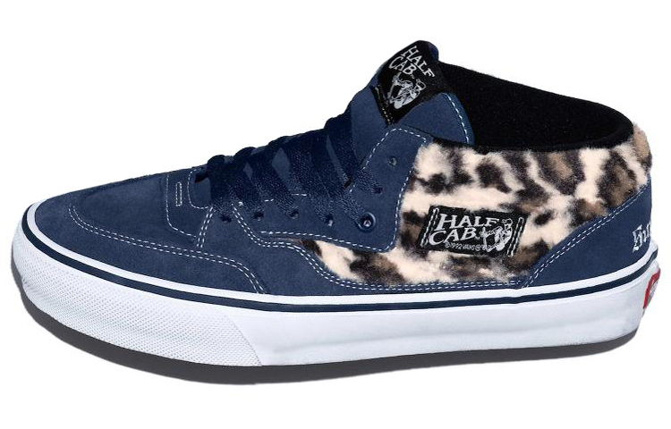 スケートボード Supreme Vans Leopard Half Cab Navy s-l400.jpg