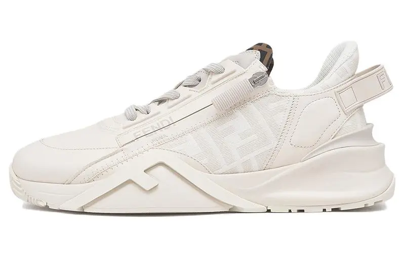 FENDI Flow Low-Top Sneakers White - POIZON FENDI Flow Low-Top Sneakers White - POIZON