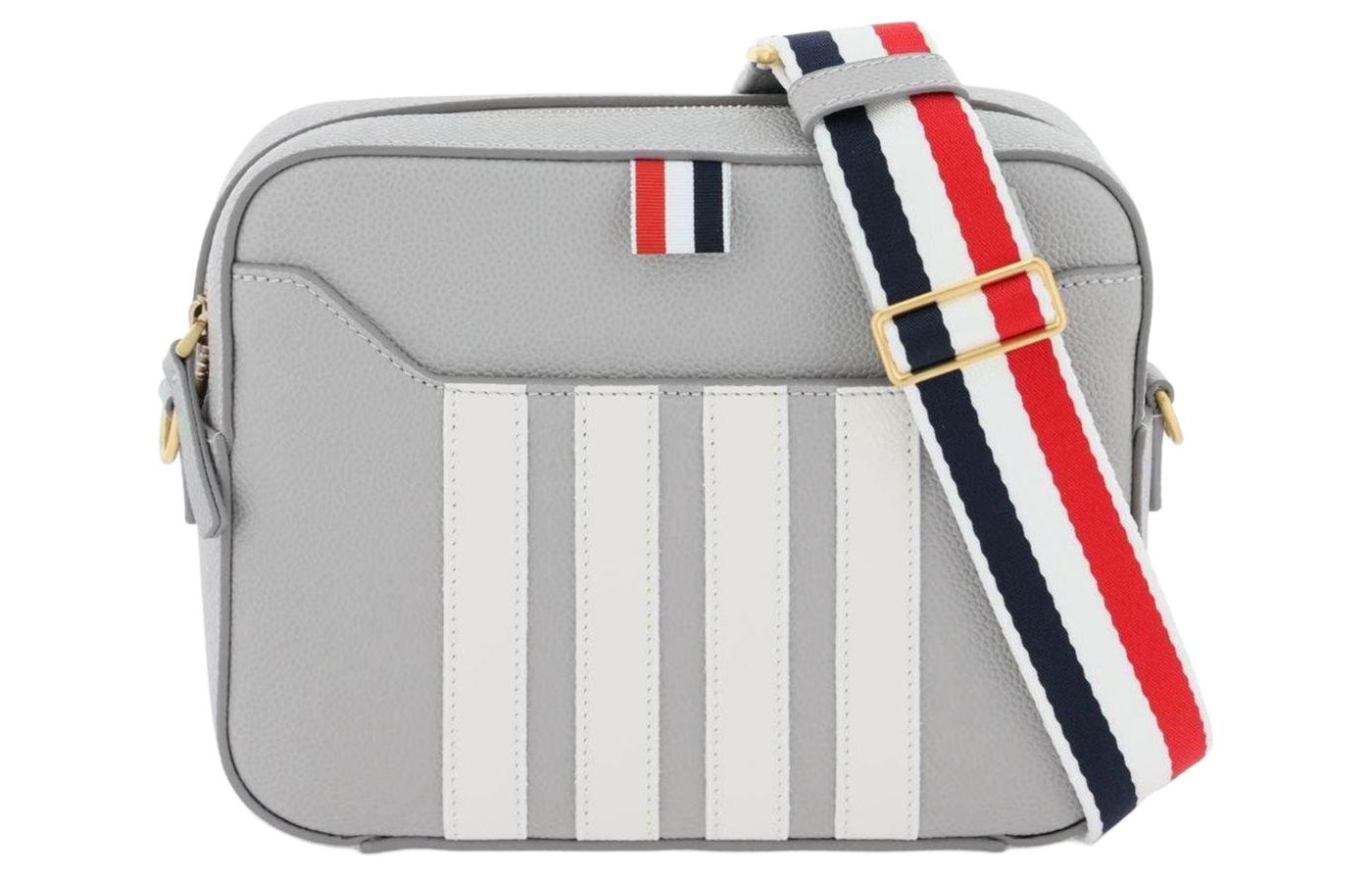 【THOM BROWNE】送料/関税込 RWB CROSSBODY BAG Thom Browne RWB Tab Zipped Crossbody Bag (Shoulder bags