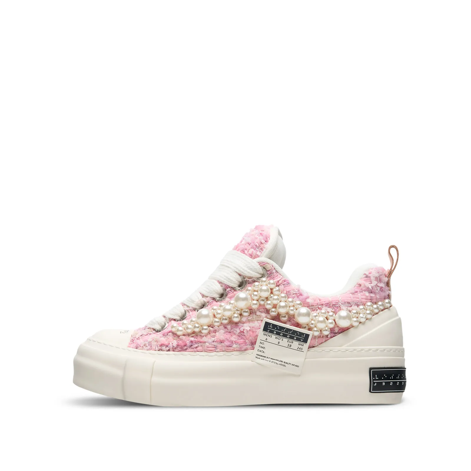VESSEL Wear resistant and Lightweight Low Top Skateboard Shoes 