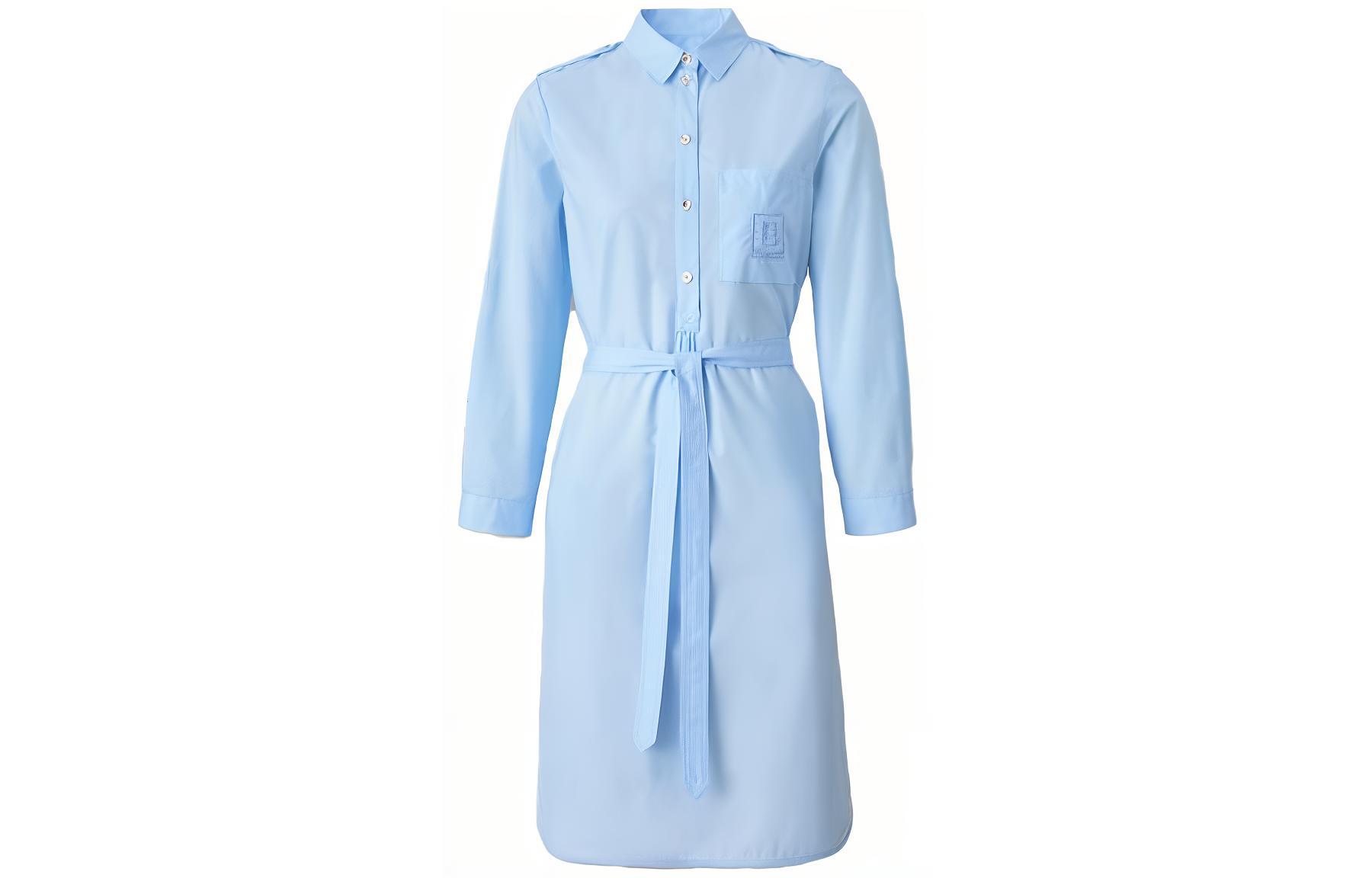 Burberry Blue Dresses on Sale Authentic POIZON