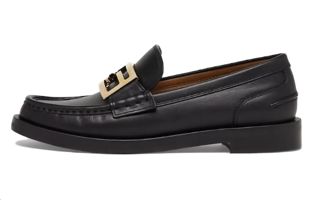 FENDI Women's Baguette Loafer 'Black' Original Shoe Box
