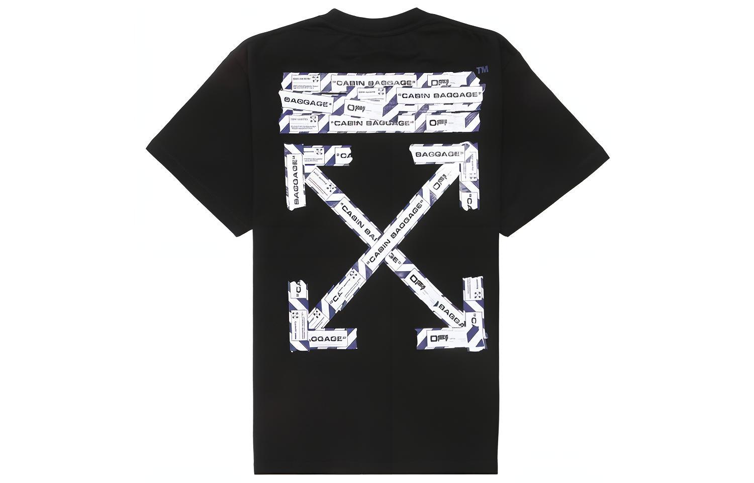 OFF-WHITE Oversized Fit Airport Tape T-Shirt S - POIZON