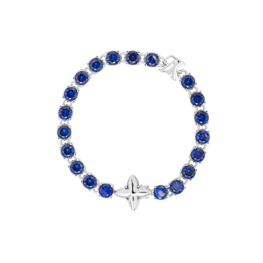 LOUIS VUITTON Zircon Bracelets Men's - POIZON