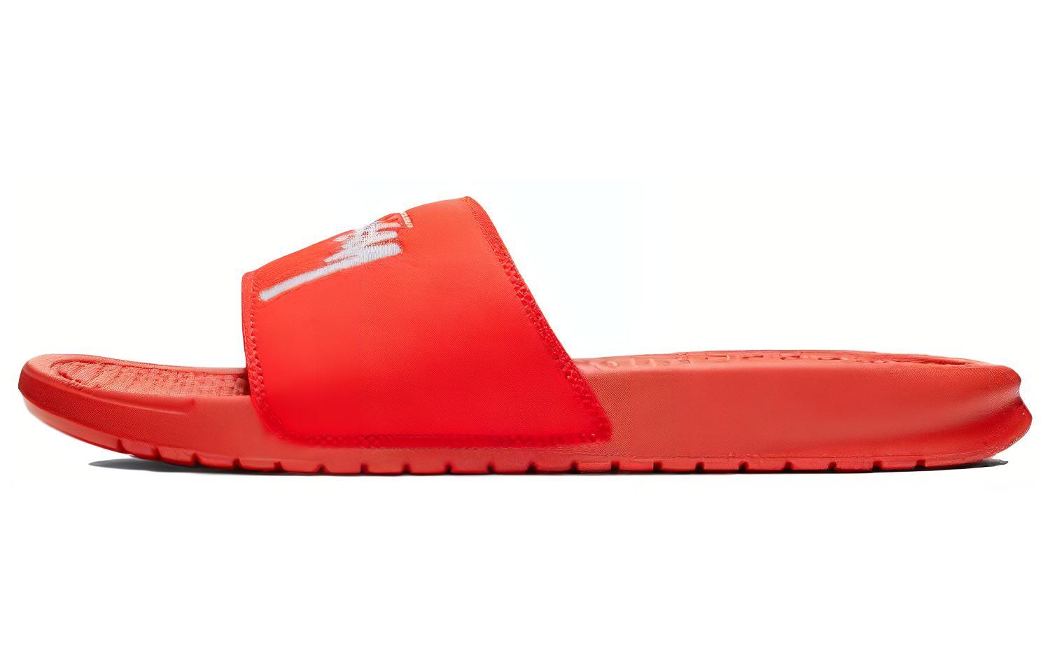 Nike Benassi Stussy Habanero Red US M 12 - POIZON