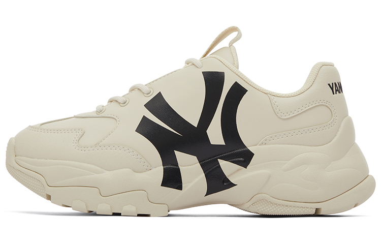 MLB公式正規品 スニーカー Big Ball Chunky ANY (L.Beige) MLB Big Ball Chunky Low Top Chunky Sneakers Unisex Beige