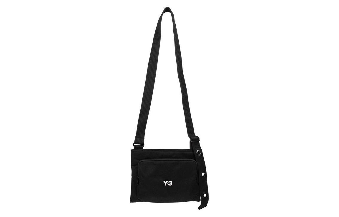 【Y-3】Y-3 N SACOCHE Y-3 Black Nylon Sacoche Bag Y-3