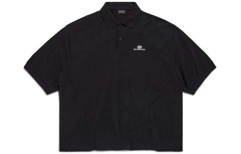 Balenciaga Black Polo sold Shirt