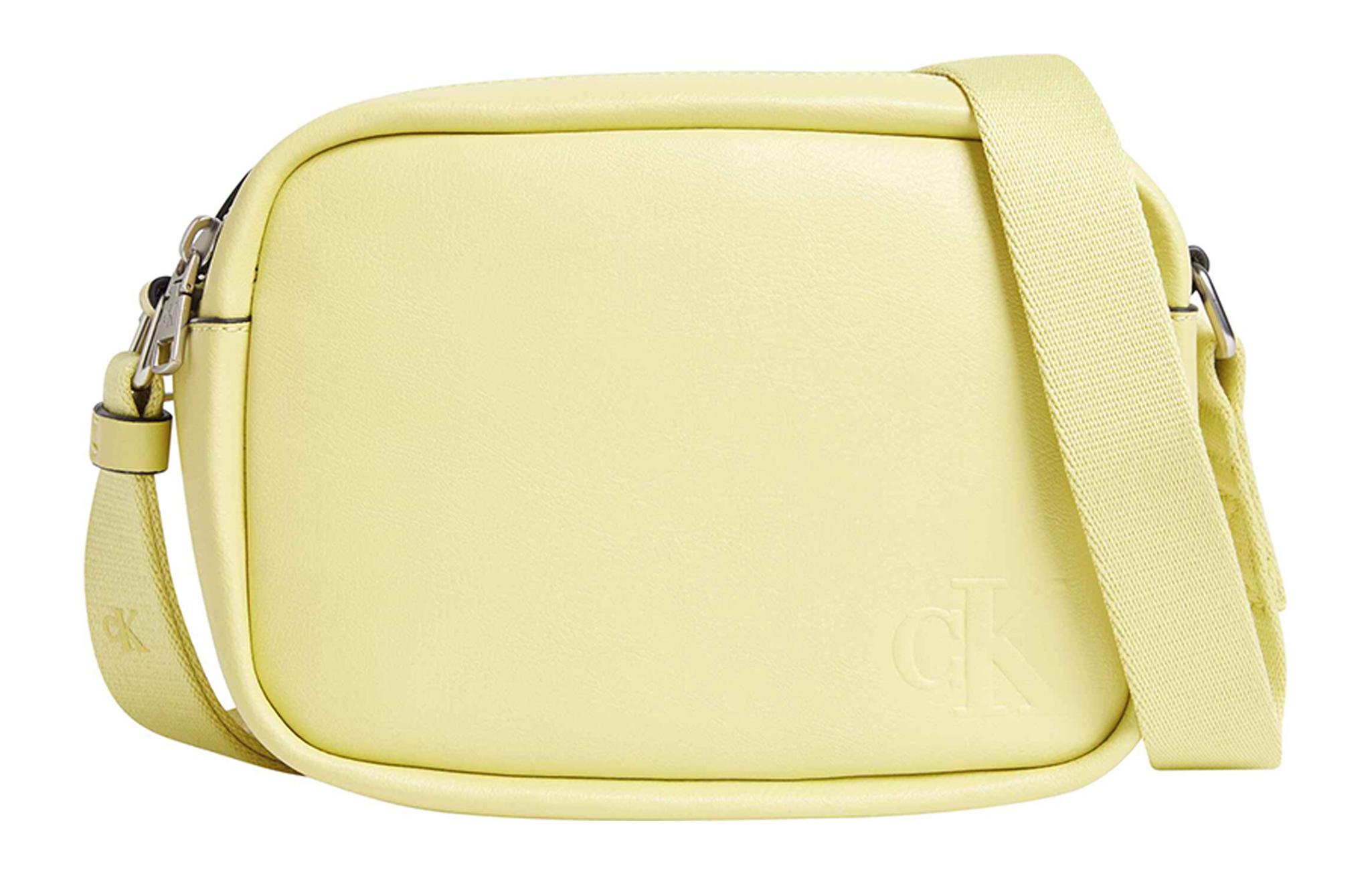 Calvin Klein Bright Yellow high quality Large Satchel