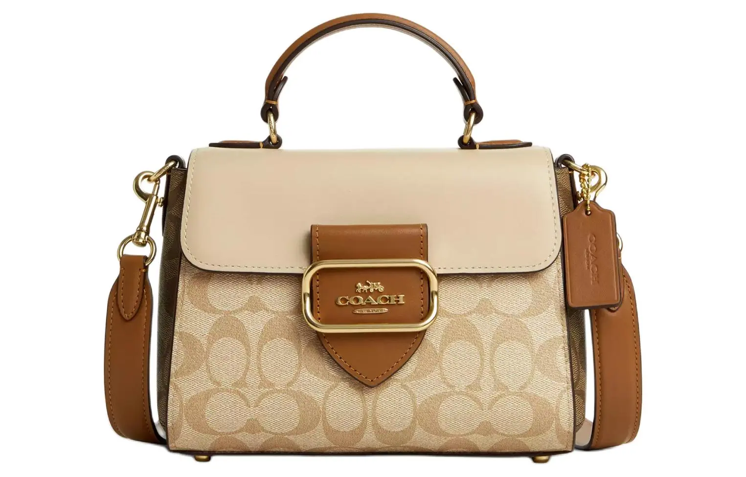 COACH Morgan Handbag Gift Box (Basic Set+Yellow Counter Gift Box)