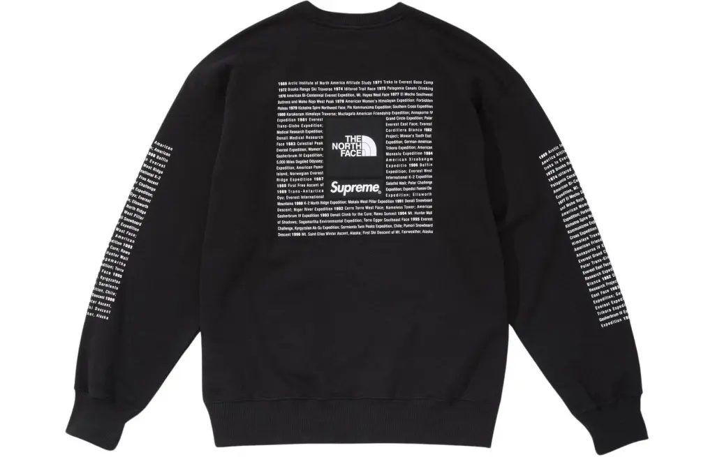 Supreme The North Face Crewneck Khaki L - POIZON