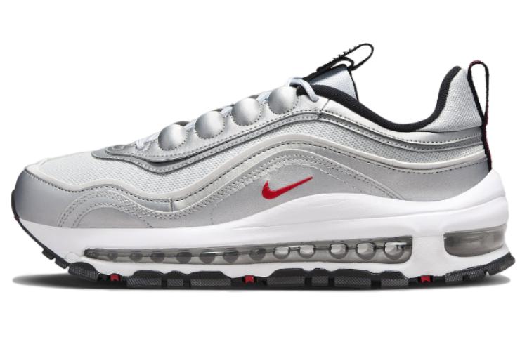 NIKE★WMNS AIR MAX 97 FUTURA★LLIC SILVER/PURE PLATINUM Women's Air Max 97 'Pure Platinum & Metallic Silver & Marina