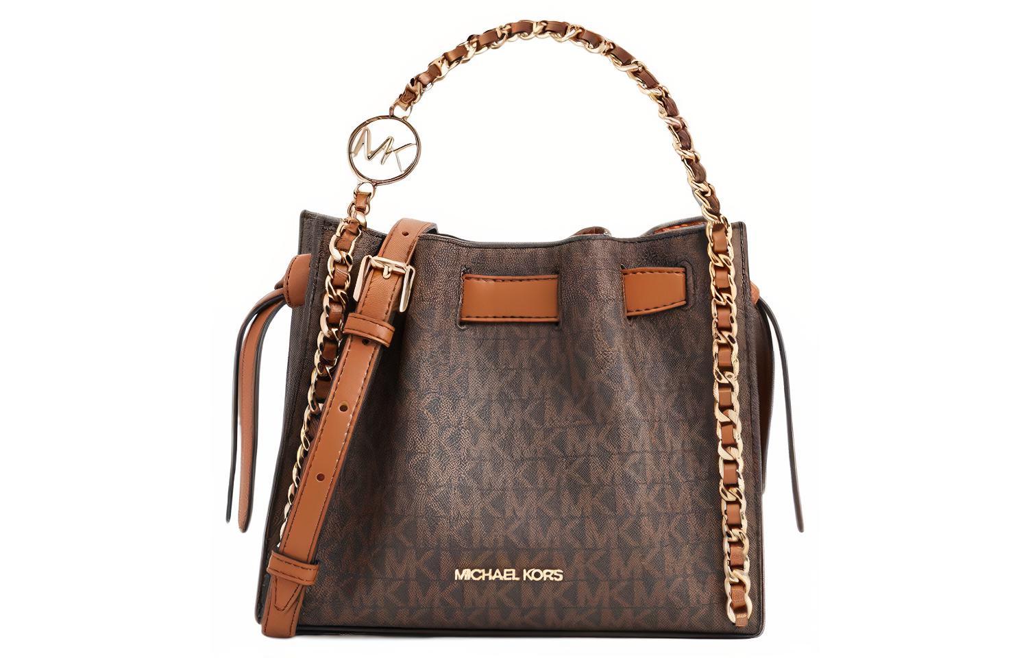 ショルダーバッグ・ポシェット MUCENT Main Symbol l Logo 3-Way Chain Mini Crossbody Bag ◇MUCENT◇ Main symbol metal logo 3-way chain mini crossbody