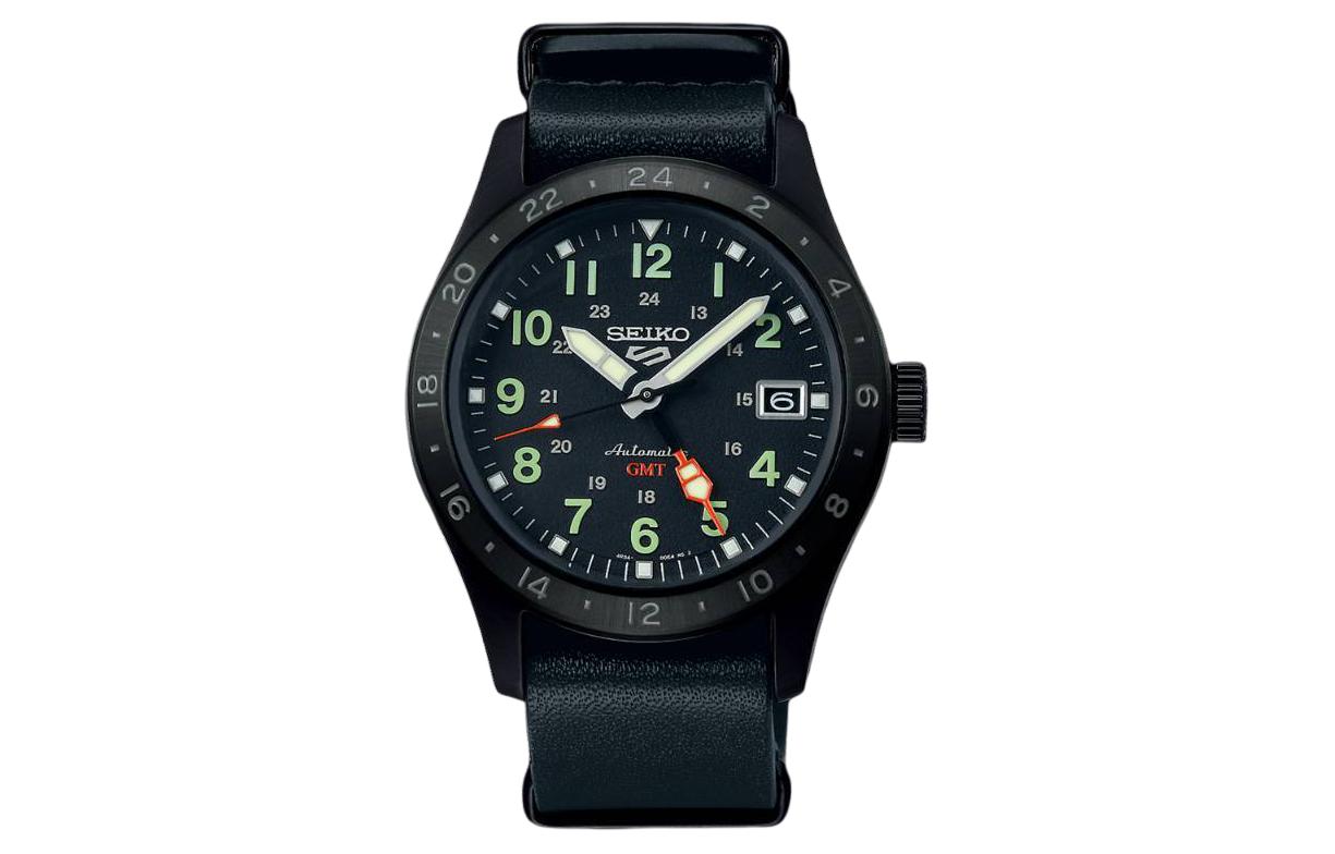 SEIKO Unisex Japanese / Korean Watches Black Dial - POIZON