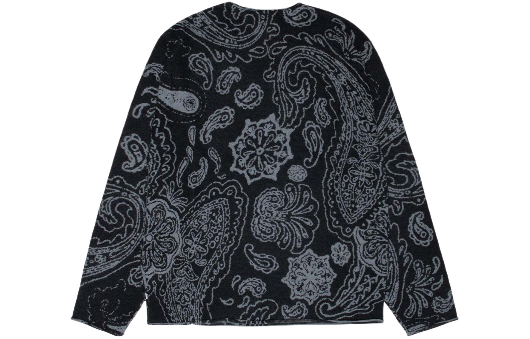 Stussy SS24 Drop2 Paisley Sweater - POIZON