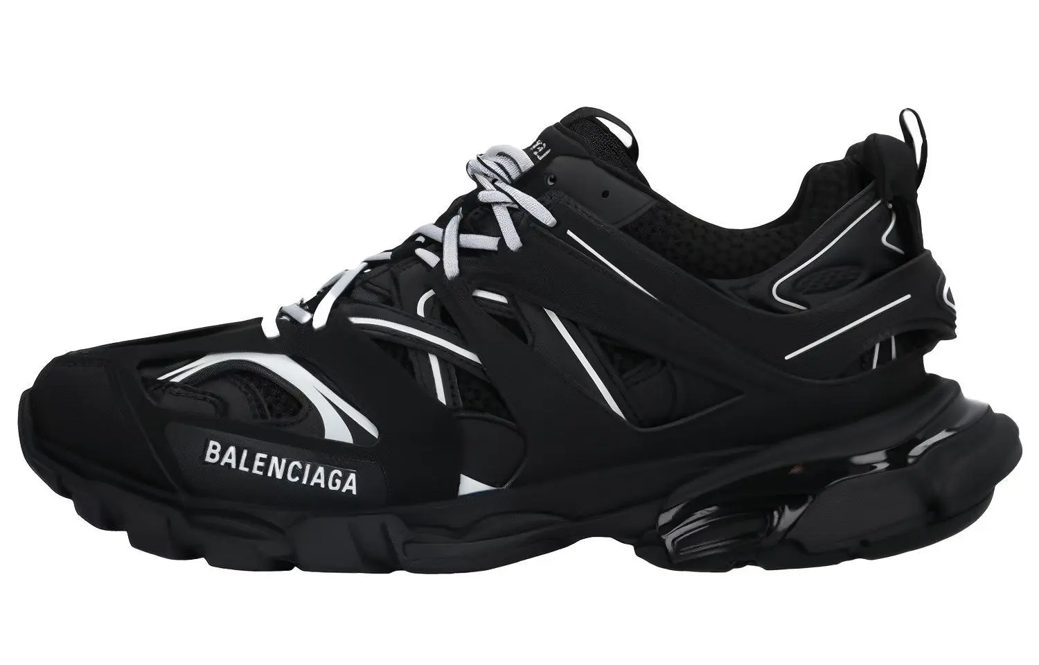 Balenciaga Track Sneaker 'Black White' - POIZON