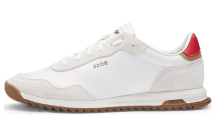 スニーカー BOSS Men Sneakers White 50498280 100 boss sneaker manjonah_runn_mx_n - 50498280 100 Talla 43