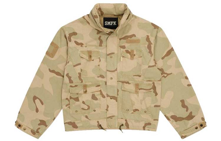 SMFK Jackets Unisex Desert Camouflage - POIZON