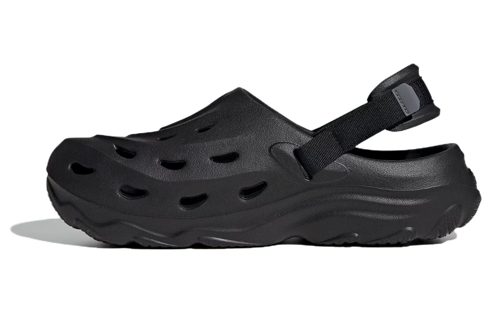 Adidas Maxxclog Sandals 'Black' Black Gray US M 6 - POIZON