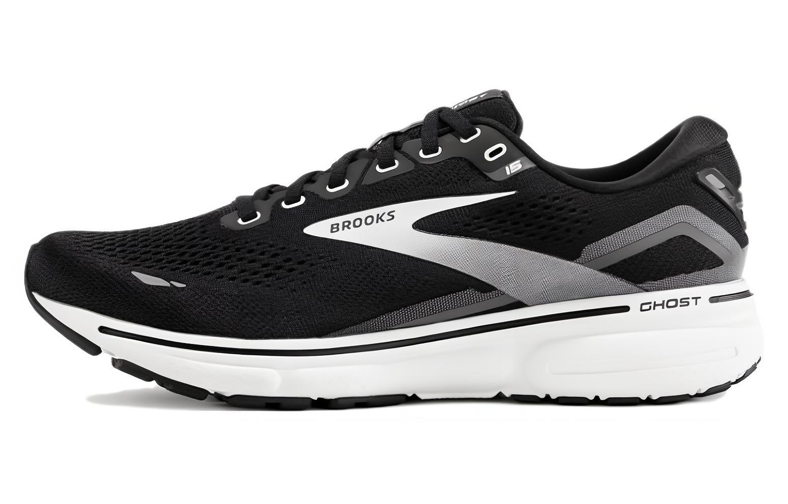 Brooks Women's Ghost 15 'Black Blackened Pearl' - POIZON