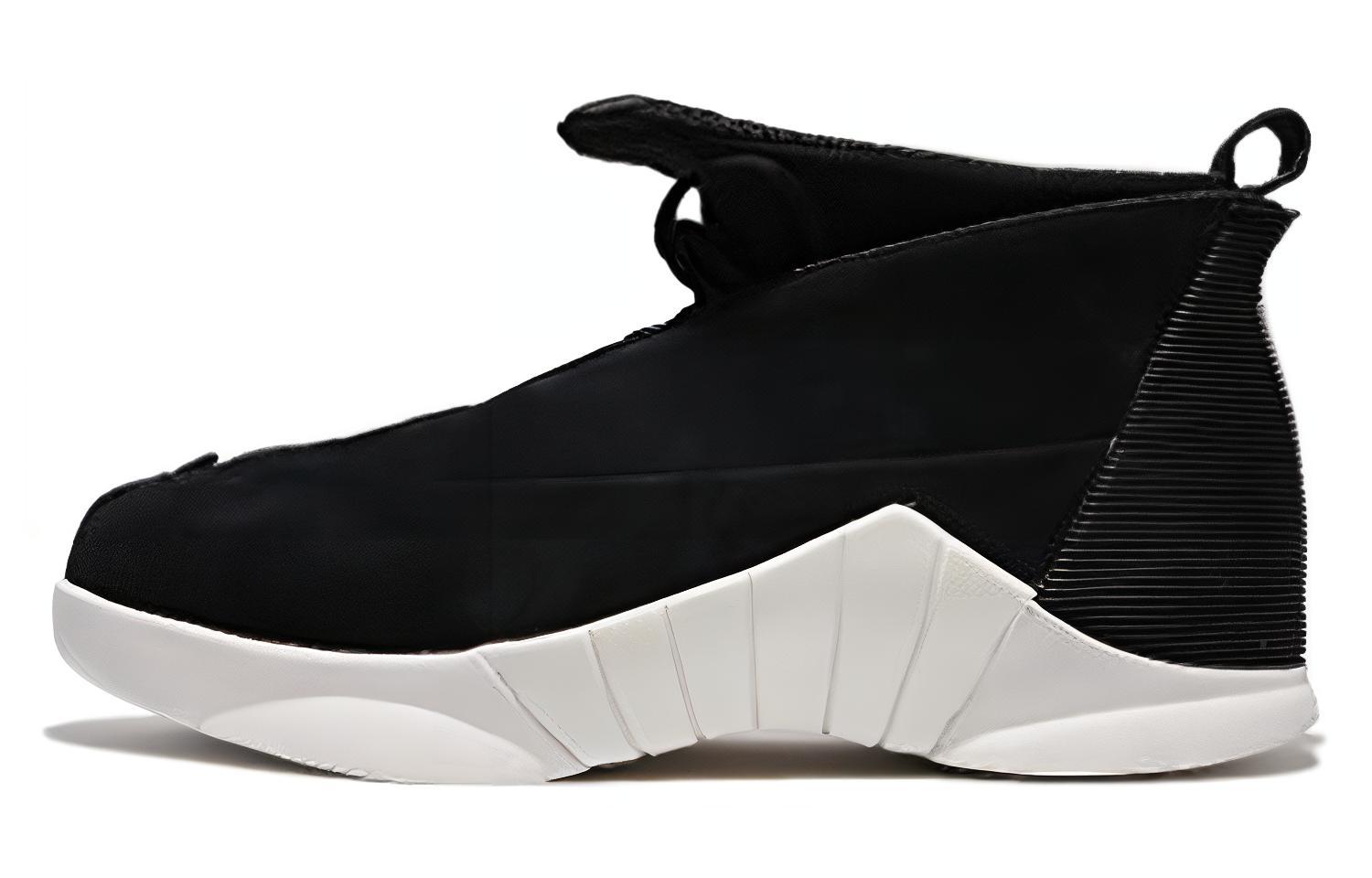 JORDAN 15 Retro Psny Black Suede US M 8.5 - POIZON