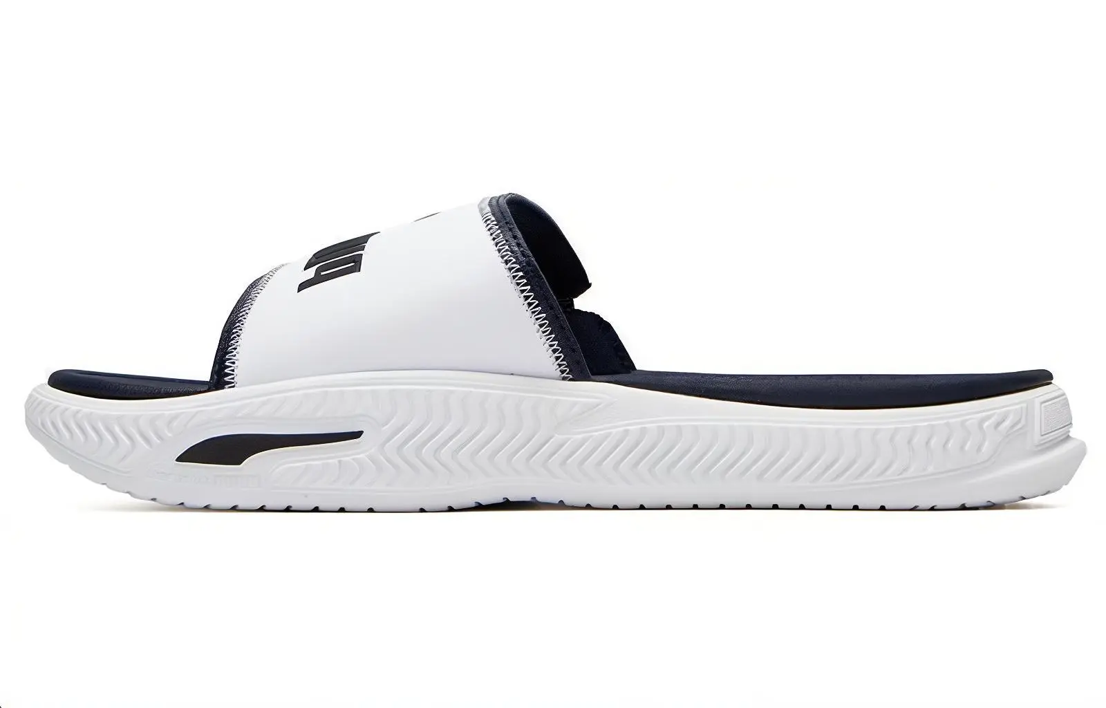 PUMA Softride Pro 24 V Slides 'White New Navy' White/New