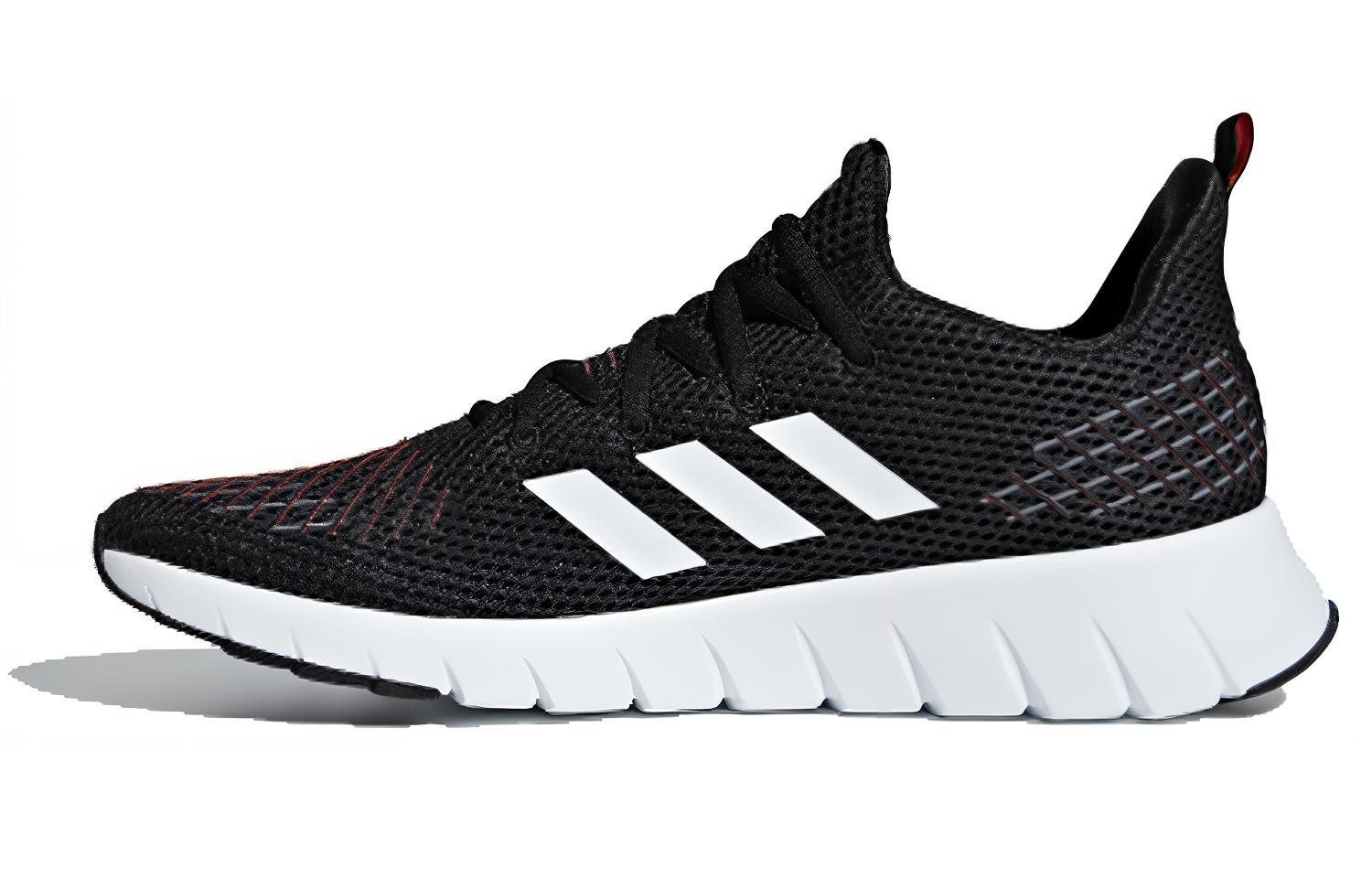 Adidas Asweego Running Shoes Men Low Top Black White POIZON