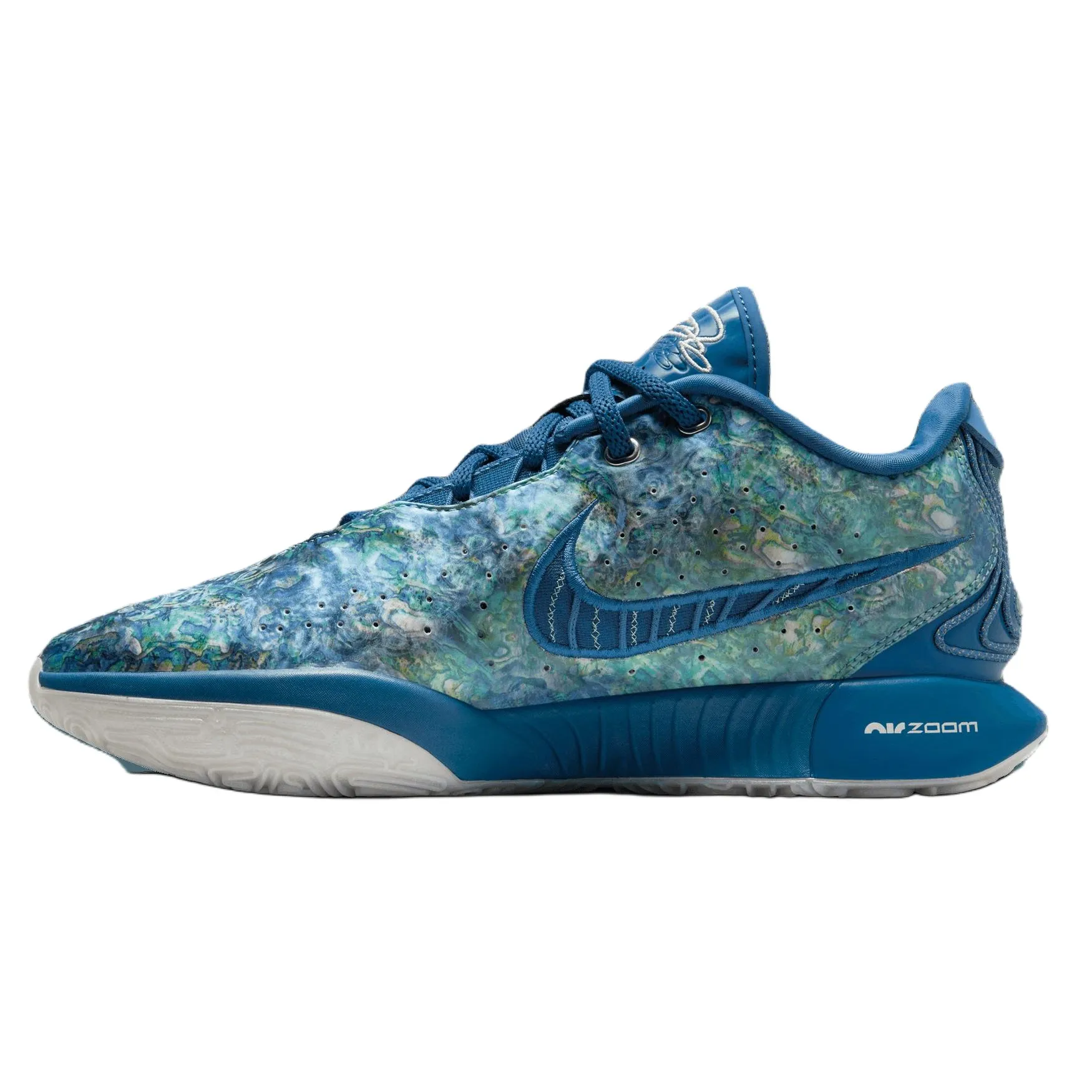 【新品未使用】NIKE LEBRON 21 \"ABALONE PEARL\" EP Nike LeBron 21 Abalone Pearl FB2238-400 Release Info | Hypebeast