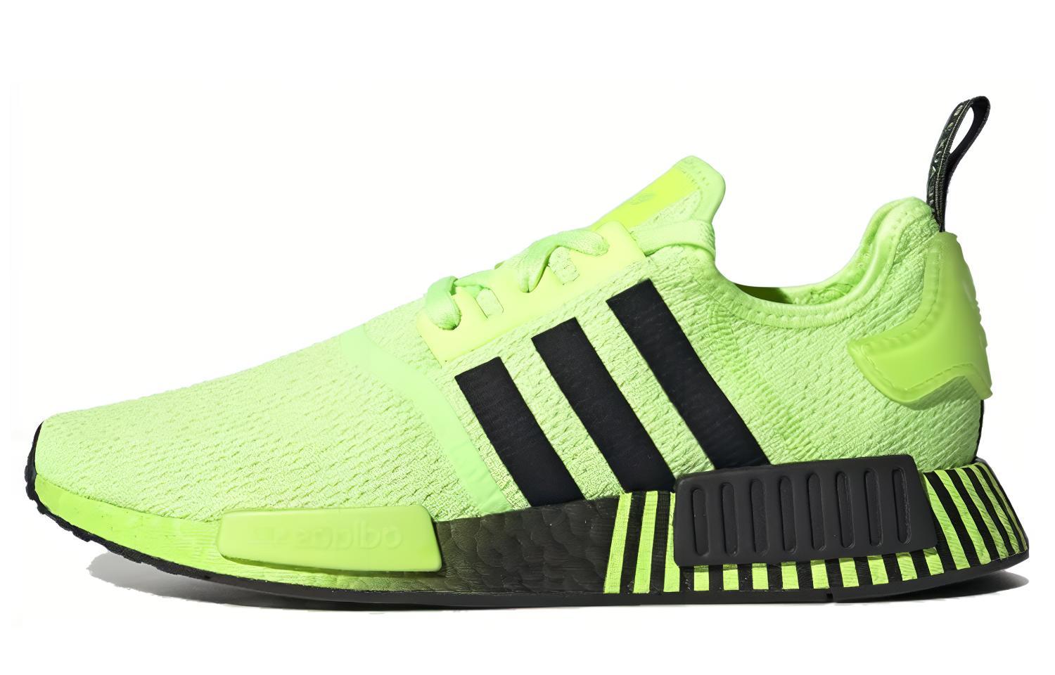 Adidas Originals Nmd R1 Signal Green Core Black - POIZON