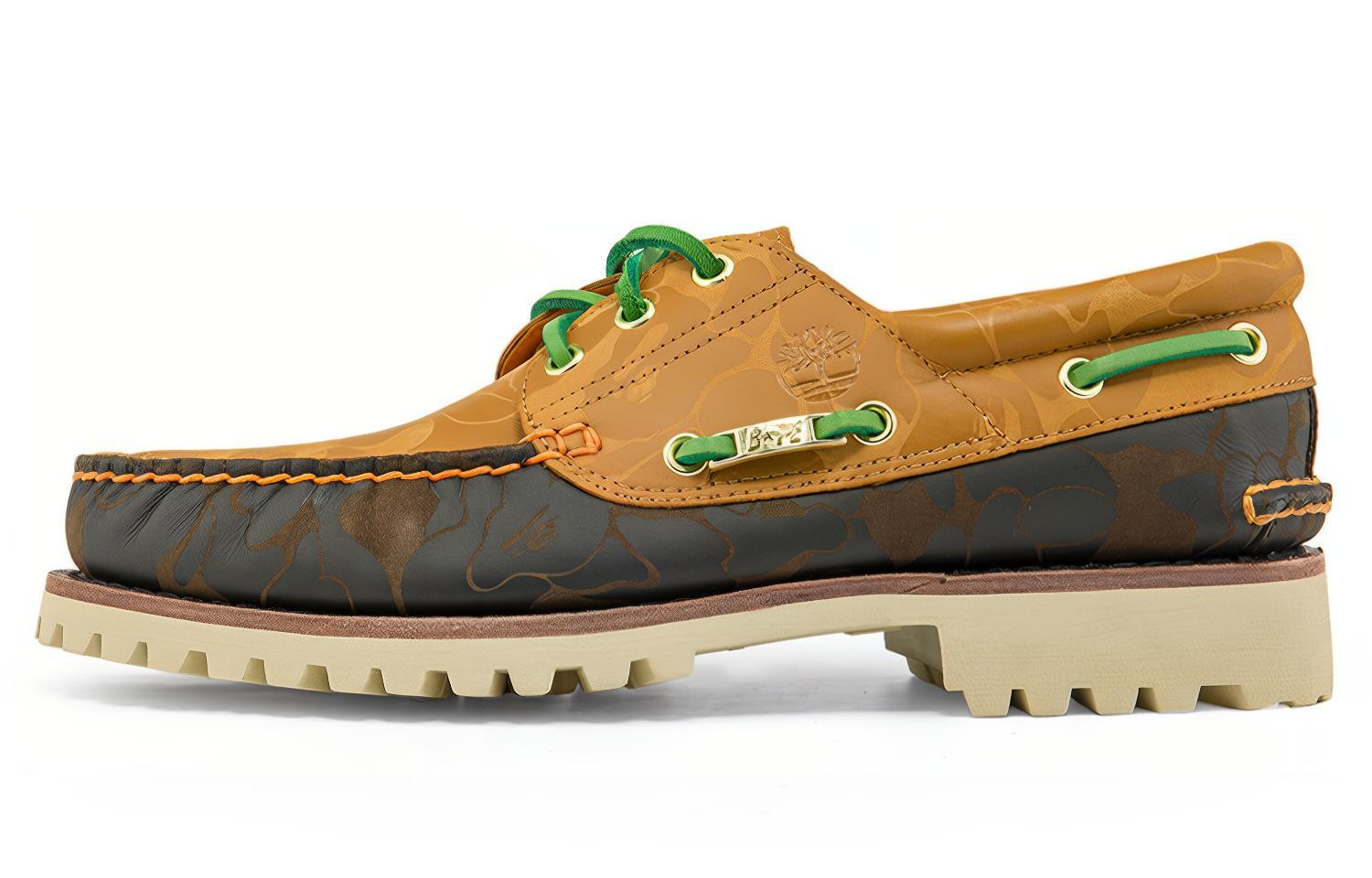 Bape x Timberland Bapesta 3 Eye Classic Hand Stitch Boat
