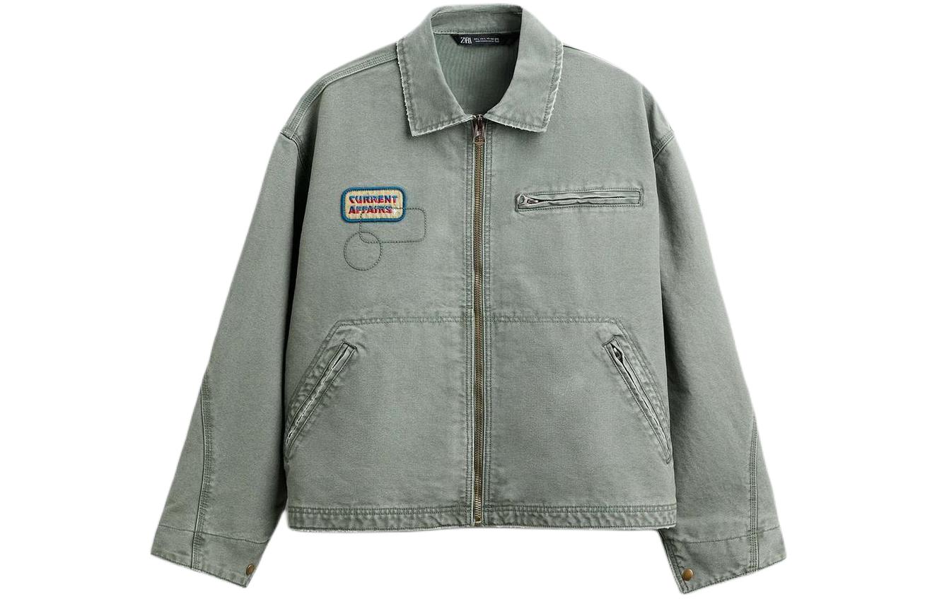ZARA All-over jackets Men Gray - Cheap Rcj Jordan Outlet