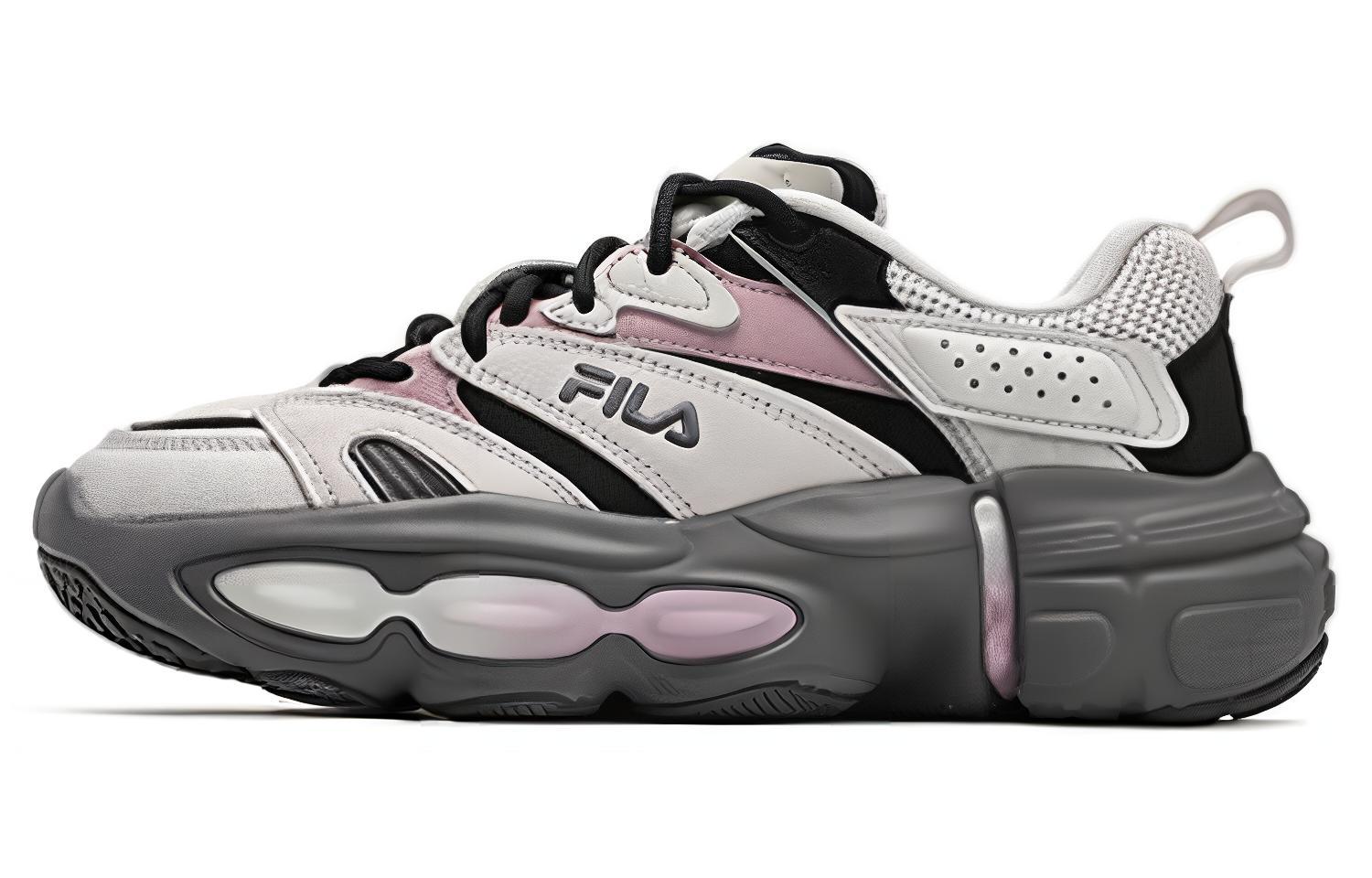 Fila grey and pink discount