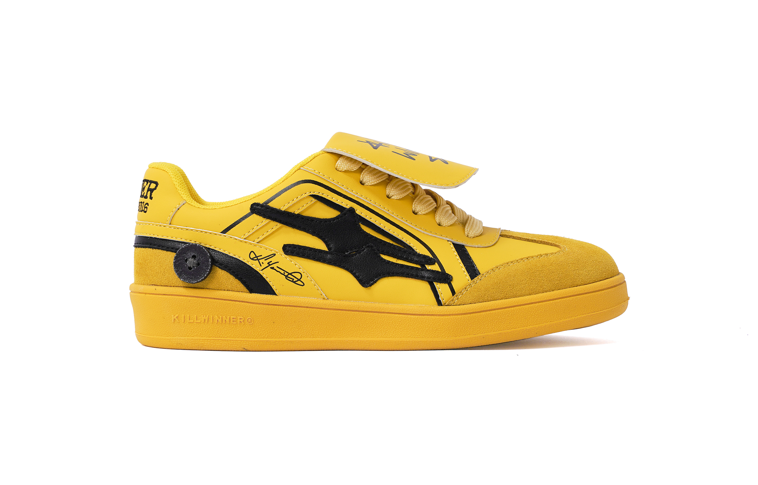 KILLWINNER Skateboard multi shoes Unisex Low Top Yellow/Black 