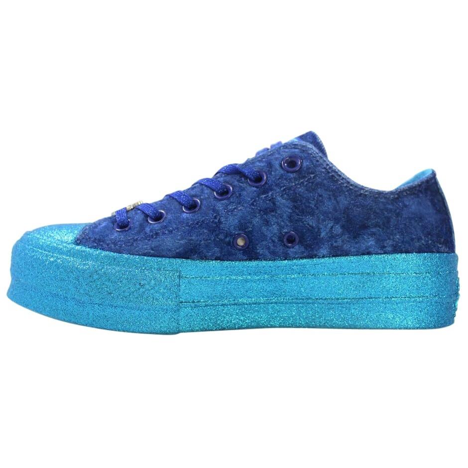 Converse Chuck Taylor All Star Lift Ox Miley Cyrus Blue Women s POIZON